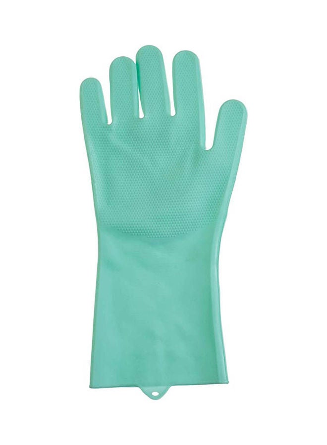Cleaning Gloves Set - 2 Pieces Green  - Image 2