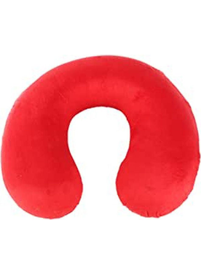 Neck Cushion U Shape Combination Red