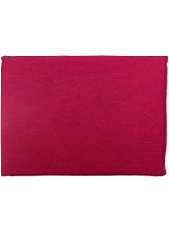 ماركة غير محددة Plain Bed Sheet And 4 Pillow Cove Combination Red 