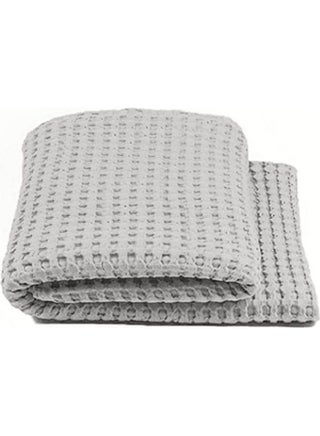 Solid Double Bedspread combination Silver