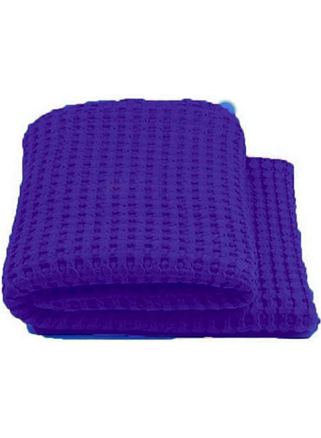 Egyptian Cotton Solid Patten Bedspread cotton Dark Blue