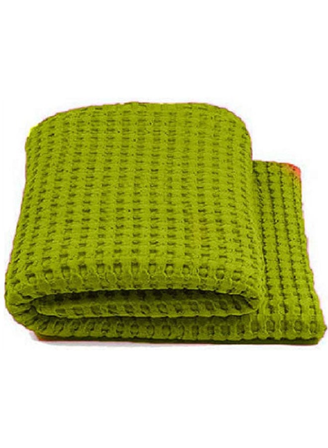 Egyptian Cotton Solid Patten Bedspread cotton Green