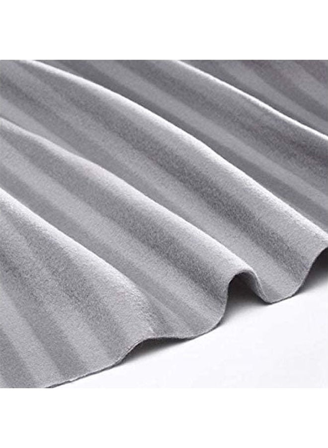 Fitted Sheet Polyester Grey - Image 2