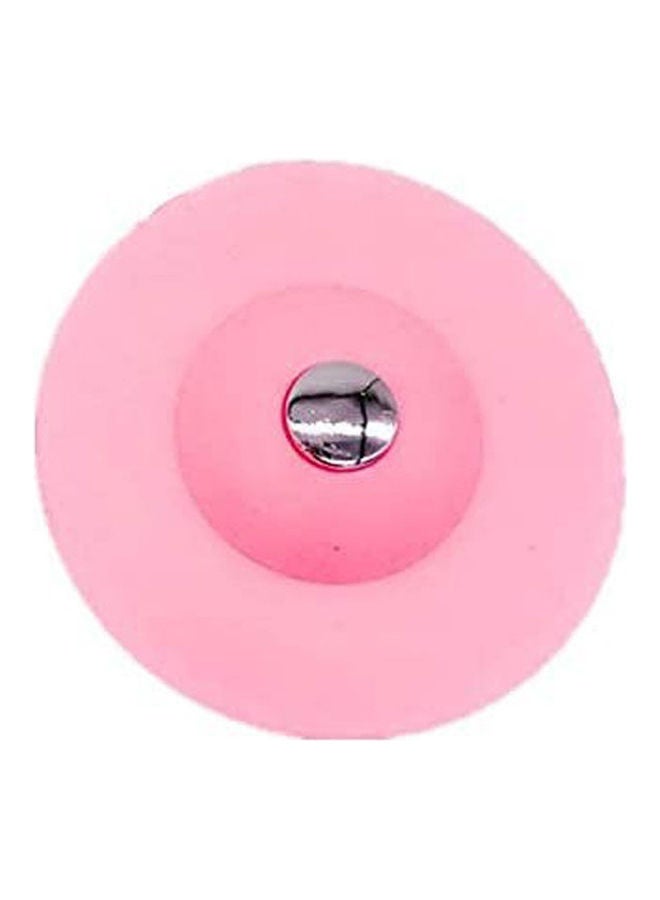 Bath Kitchen Sink Drain Plug Cork Floor Water Laundry Kitchen Tool Strainers Pink 10x3.6cm 