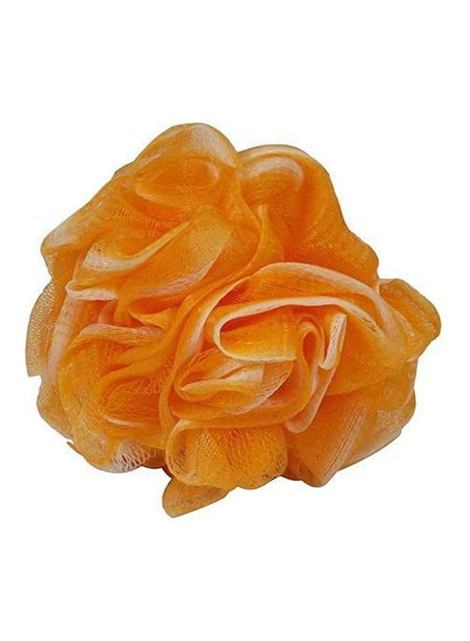 Set Of 2 Bathing Loofahs Orange
