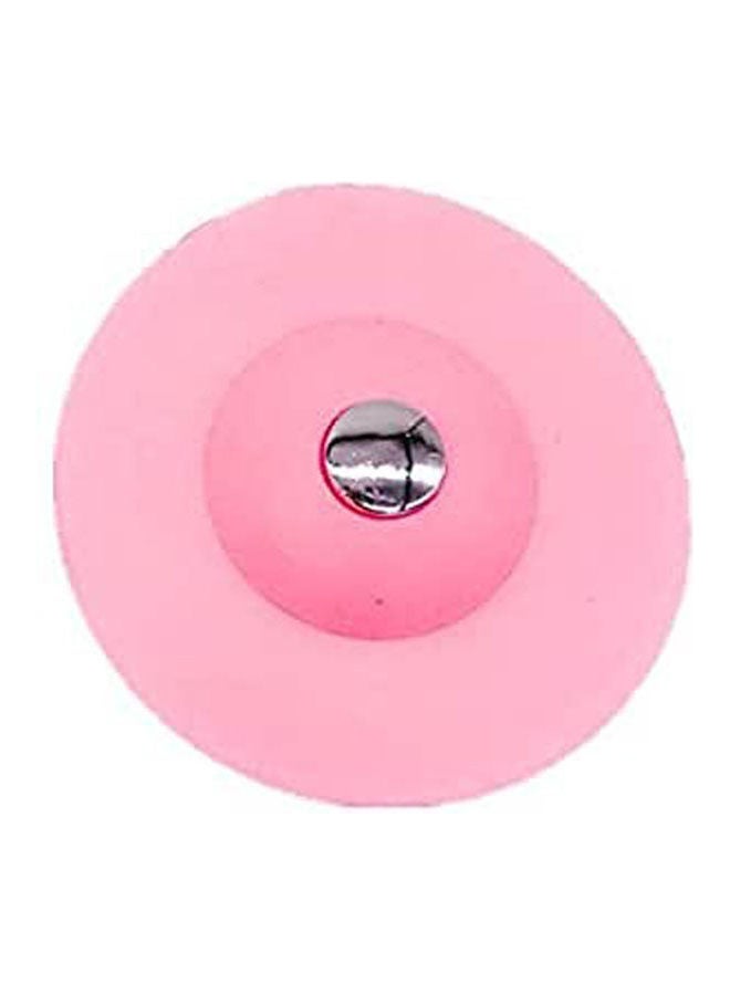 Shower Drain Stopper Strainers Deodorizer Plug Hot Bathtub Cover Pink 