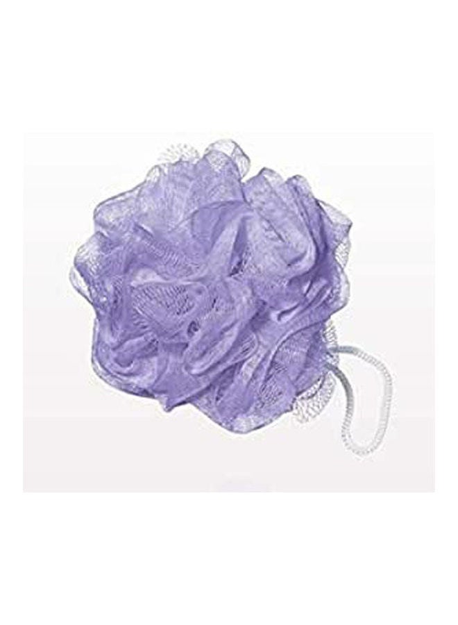 Mesh Pouf Bath Sponge Purple