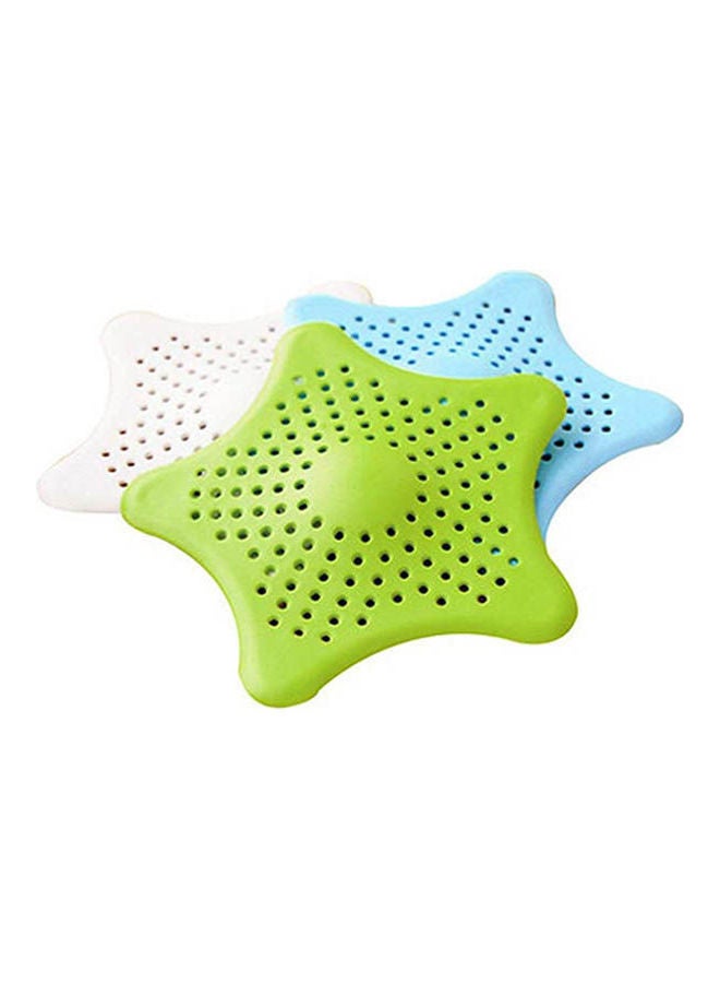 Strainer Sink - 3Pcs Mix Color Sink Drain Filter Stopper Trapper Hole Strainer Multicolour  - Image 1