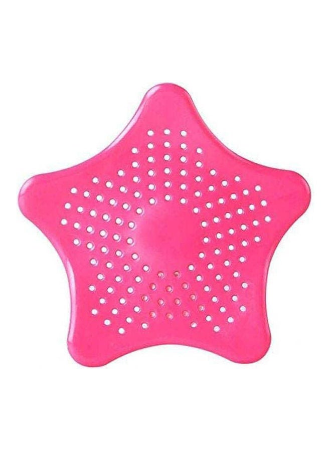 Floor Drain Hair Stopper Bath Catcher Sink Strainer Pink 