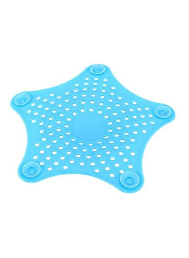 Floor Drain Hair Stopper Bath Catcher Sink Strainer Blue  - Image 2