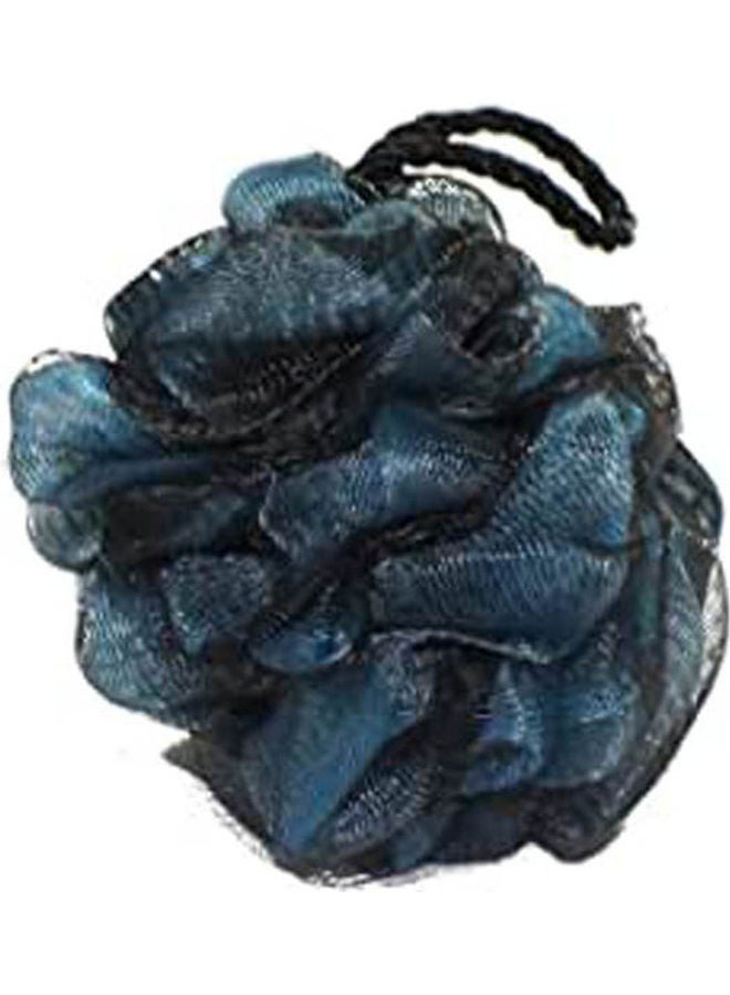 Beautiful Colorful Bath Pouf Black