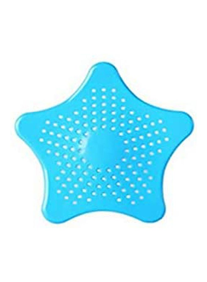 2 pcs Drain Hair Catcher Strong Suction Bath Stopper Blue 