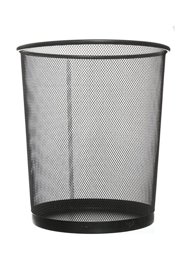 Large Trash Basket Black