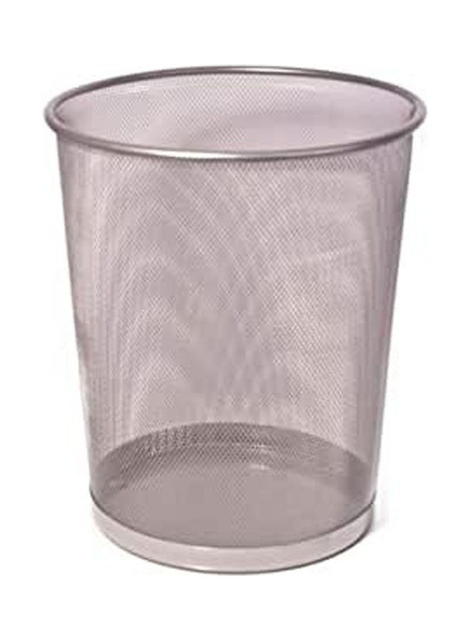 Net Waste Basket Big Silver 34x29cm