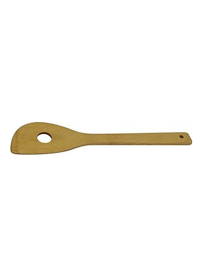 Wooden Stirring Spoon For Food Beige