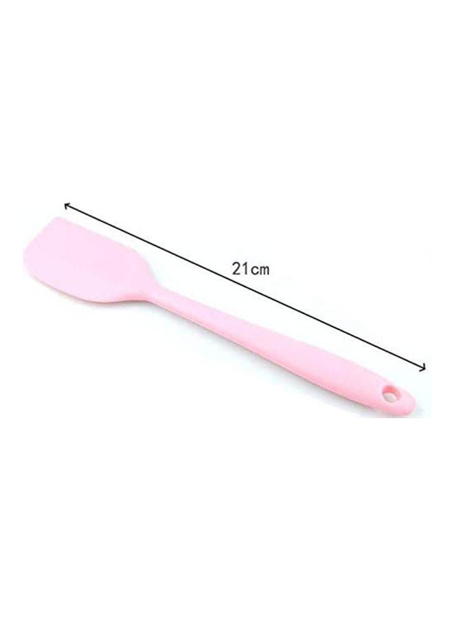 Generic Silicone Spatula Non-Stick Butter Cream Spatula Pastry Scraper Pink  - Image 2