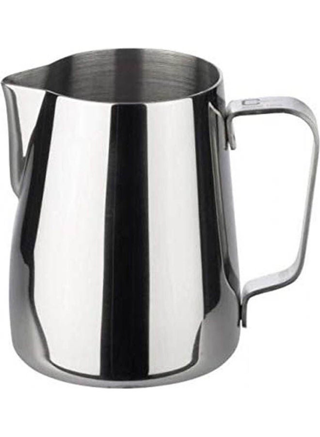 Stainless Steaming Milk Pot For Espresso Machine Silver