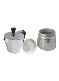 Generic Stove Top Moka Pot/Stove Top Espresso Maker 2 Cups Silver  - Image 2