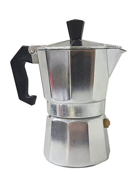 Stove Top Moka Pot/Stove Top Espresso Maker 2 Cups Silver