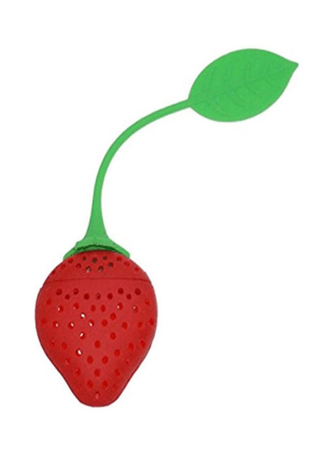Generic - Strawberry Silicone Tea Bag Tea Leak Green - Image 1