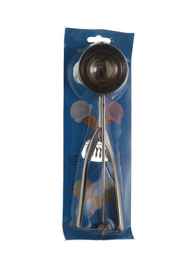 Stainless Steel Ice Cream Scoop Silver