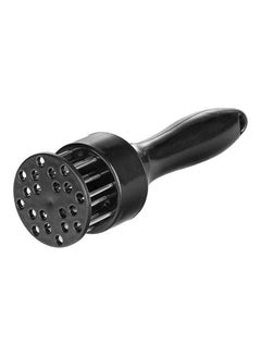 Generic Stainless Steel Prongs Professional Meat Tenderizer Black 