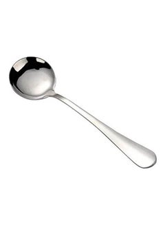 Generic Stainless Steel Round Table Spoons Soup Spoons Silver 