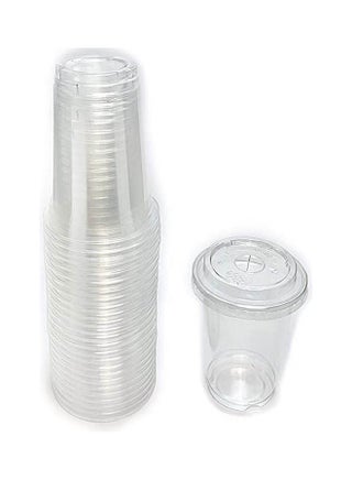 Transparent Plastic Cup  100 Pcs Clear - v1650797490/N53243424A_1