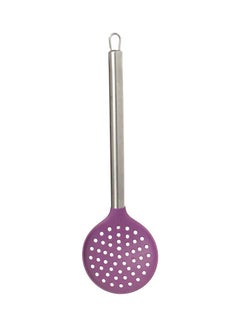 Generic Silicone Skimmer With Stainless Steel Handle Purple  - Image 1