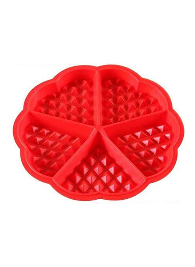 Waffles Cake Mould Red - Image 1