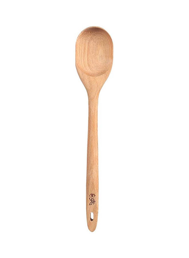 ماركة غير محددة Wooden Cooking Spoon Beige 