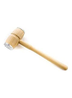 Generic Wood Hammer And Metal Head Beige 