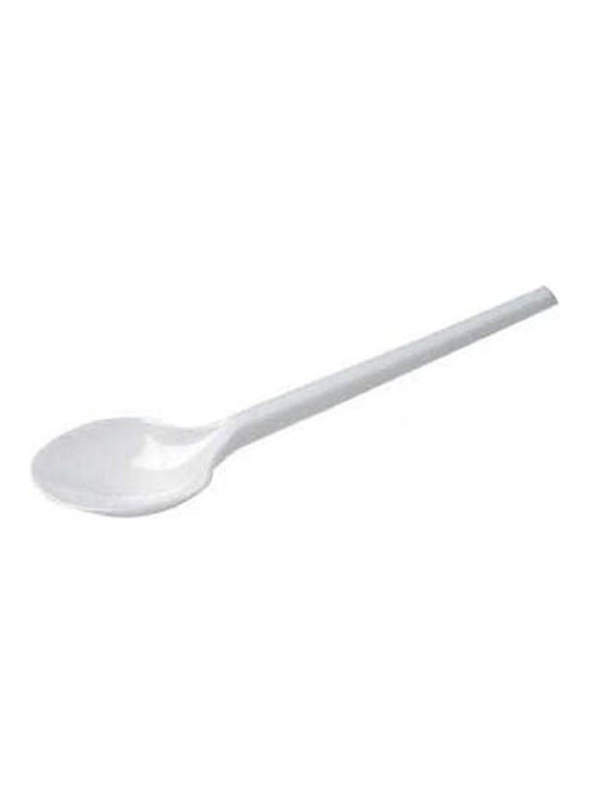 Plastic Tea Spoons White - Image 2
