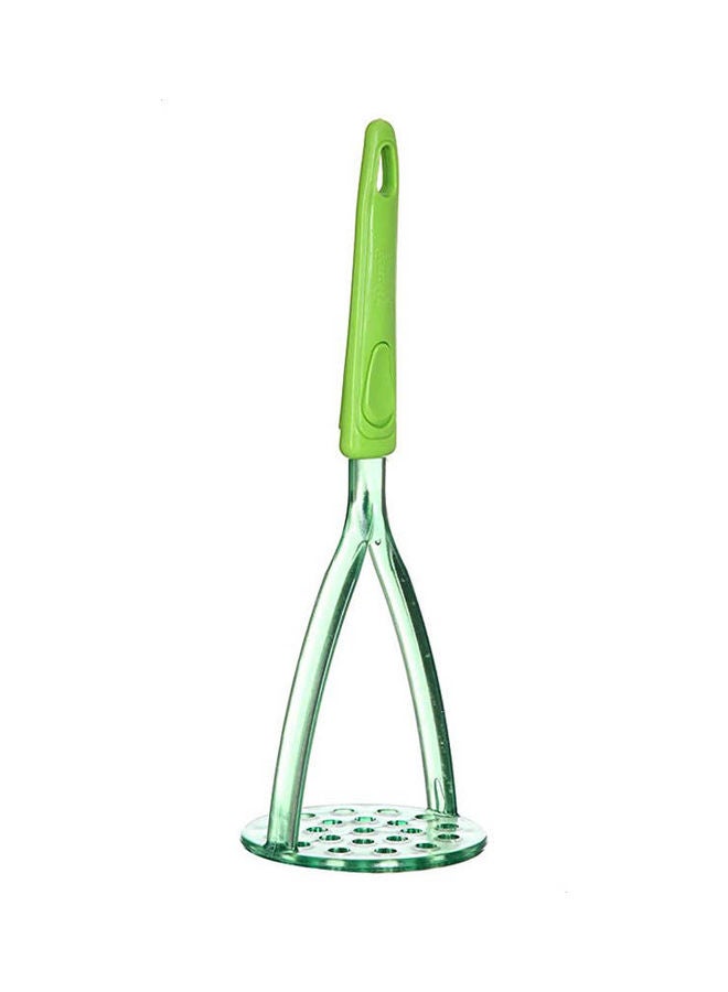 Stainless Steel Potato Masher With Plastic Hand Orange