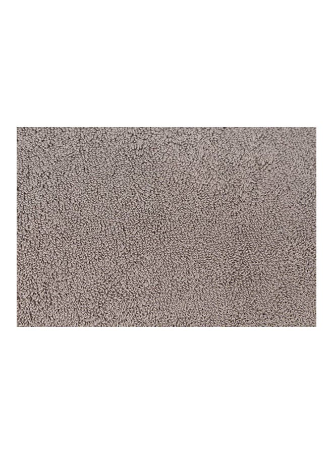 Cotton Solid Washcloth 100X50 Cm Grey 100x50cm