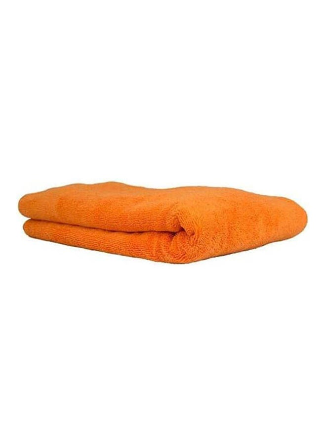 Plain Bath Towel Available Orange