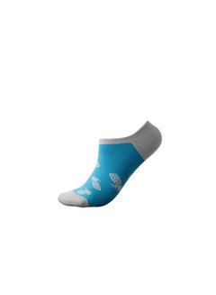 MOODY SOCKS Casual Ultra Low Socks Dark Turquoise/White  - Image 3