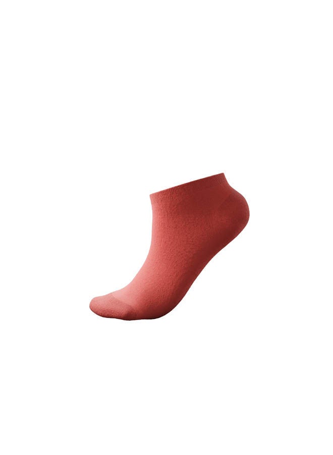 MOODY SOCKS Casual Ankle Reaching Socks Red  - Image 3