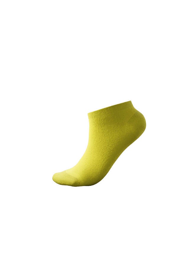 MOODY SOCKS Casual Ankle Reaching Socks Yellow  - Image 3