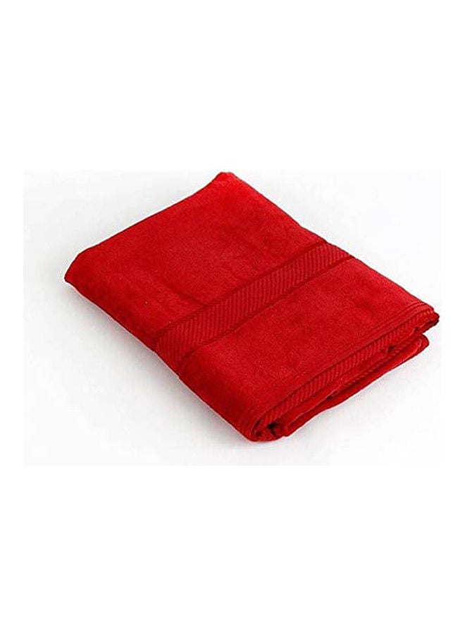 Bath Sheets Dark Red 