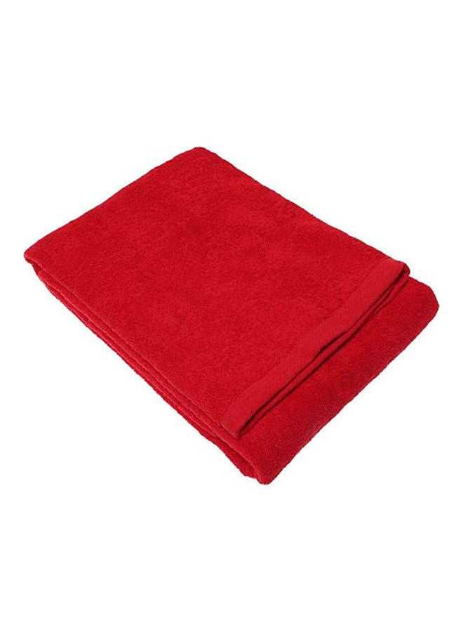Bath Sheets Dark Red 