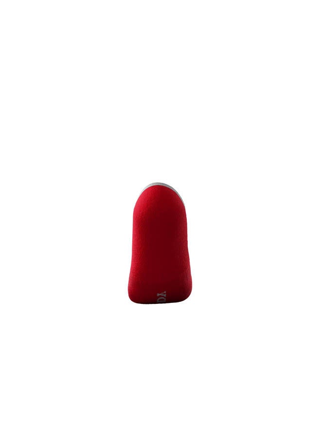 MOODY SOCKS - Casual Loafer Liners Socks Red - Image 1