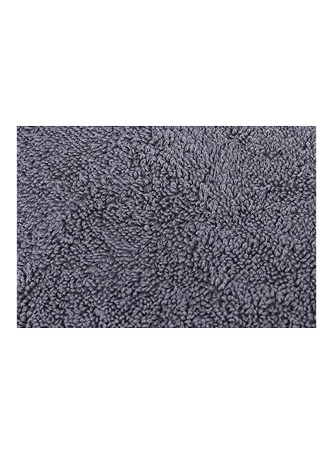 Bath Sheet Grey 140x70cm - Image 2