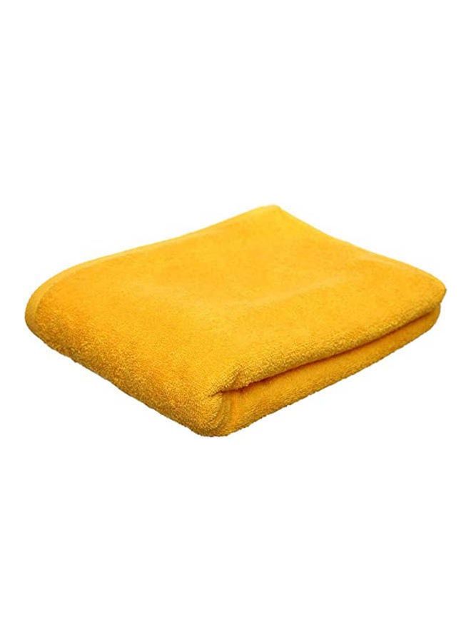 Bath Sheet Yellow 140x70cm 
