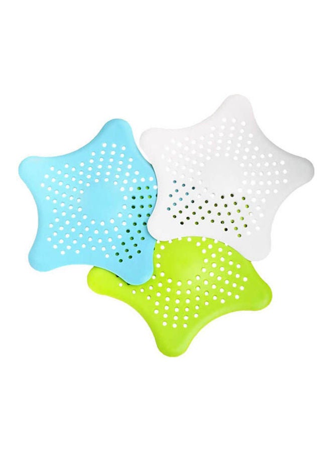 3Pcs Silicone Sink Drain Filter Bathtub Hair Catcher Stopper Trapper Hole Strainer Multicolour  - Image 2