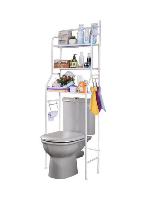 Storage Shelves For Bathroom White