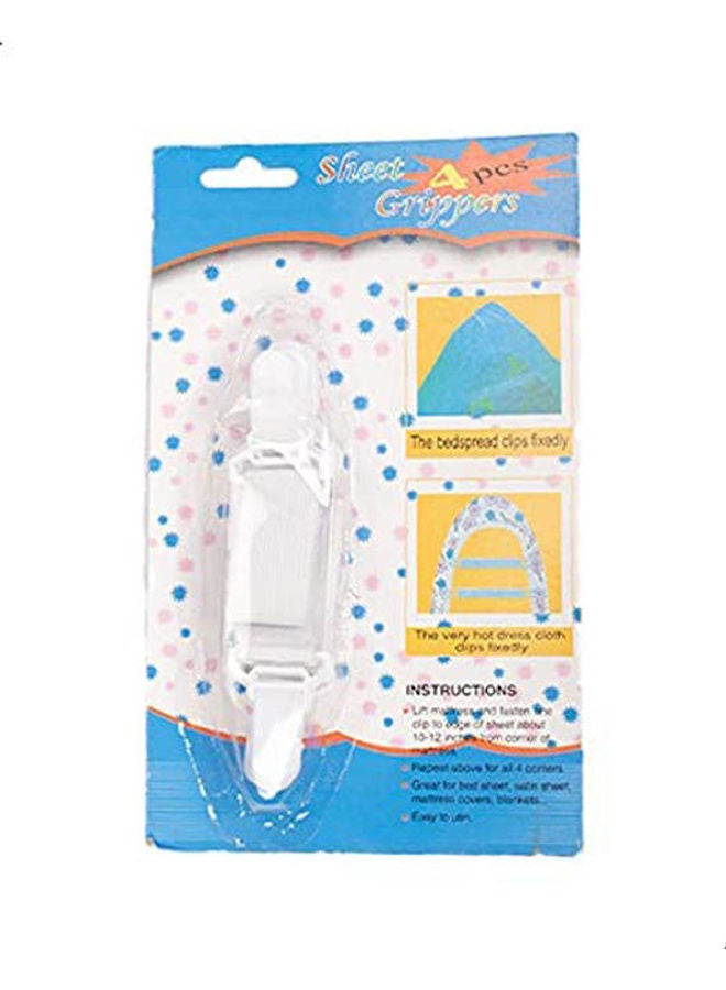 Sheet Grippers, 4 Pieces Combination White