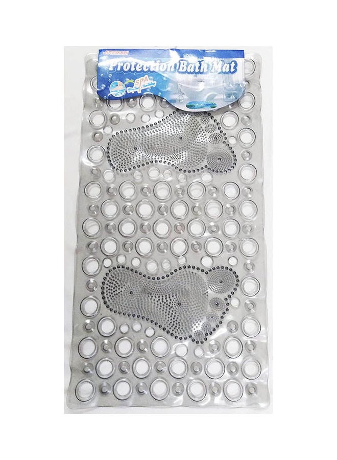 Silicone Bath Mat Silver