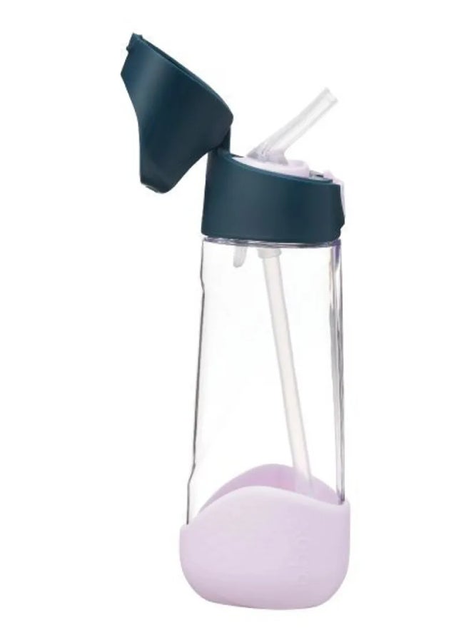 بي بوكس زجاجة تريتان باللون النيلي الوردي