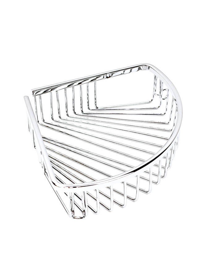 Single Shampoo Rack Silver - Image 1